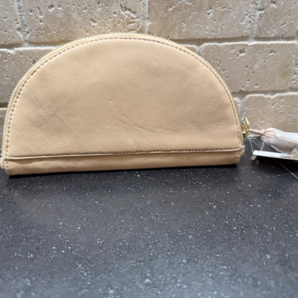 NWT Anthropologie Leather Beaded Monogram Clutch Letter C - Picture 6 of 7